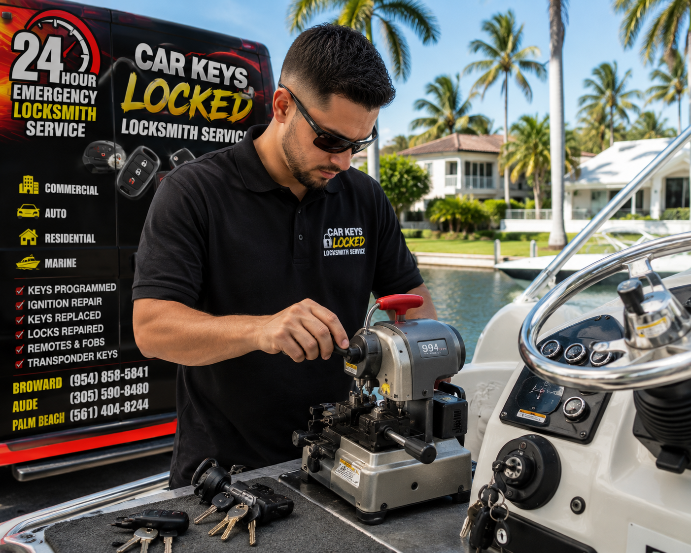 Boat Lock Key 33002