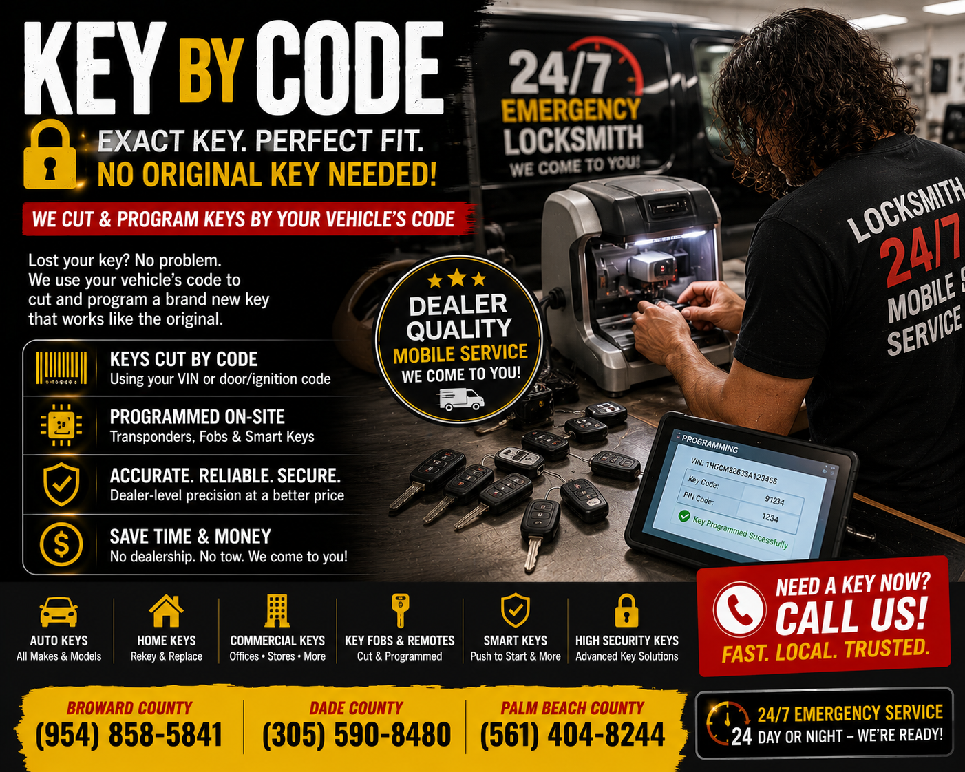 Key by Code locksmith service