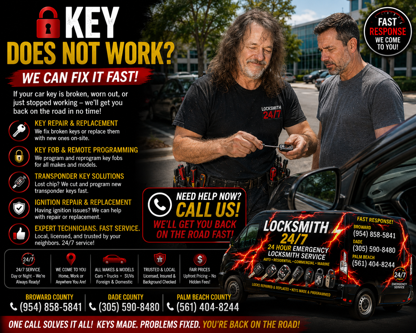 Key Does Not Work locksmith service
