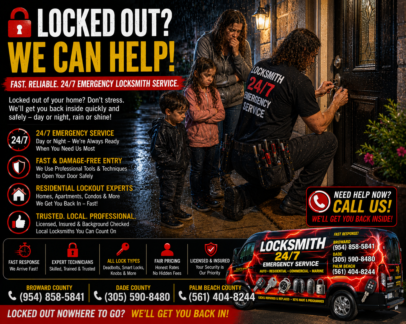 Locked Out locksmith service