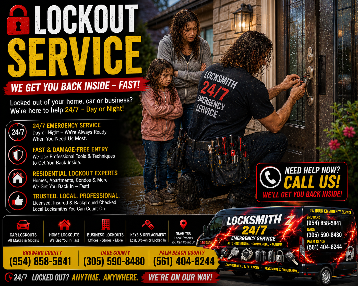 Lockout Service locksmith service