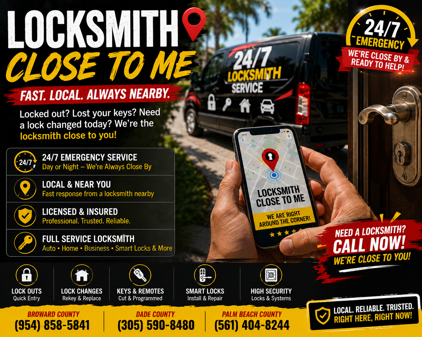 Locksmith Close to Me locksmith service